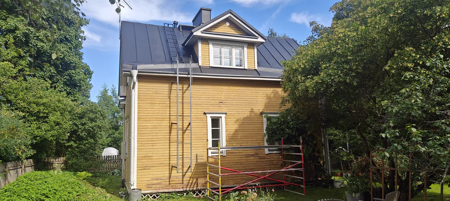 Julkisivumaalaus Tampereella